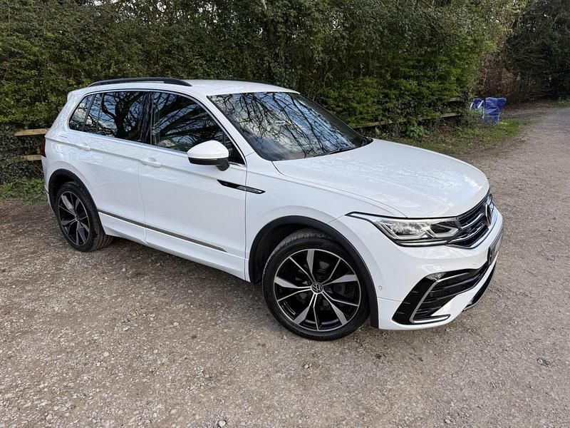 Used VW Tiguan R-line 150 HP (110 kW) 2021 White SUV
