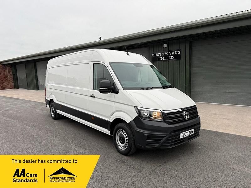 White Used 2020 VW Crafter Trendline Van | £12,995 - Image 1/3