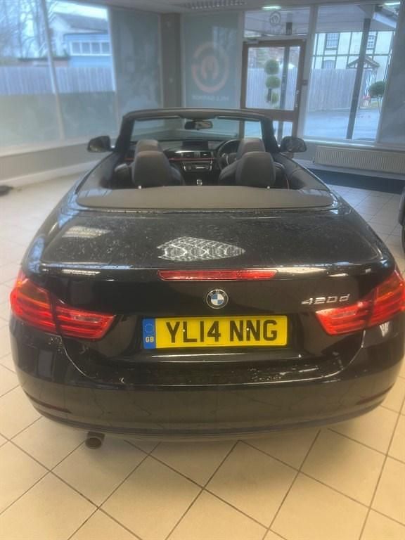Used BMW 420 Sport Line 2014 Black Cabriolet