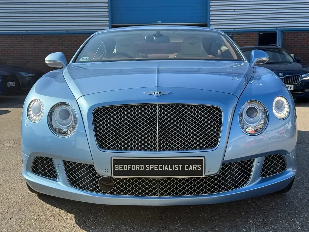 Used Bentley Continental Mulliner 575 HP (422 kW) 2012 Blue Coupe