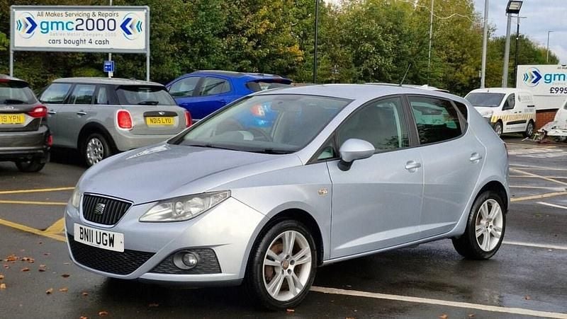 Silver Used 2011 Seat Ibiza Hatchback | £3,495 (Good price) - Image 1/3