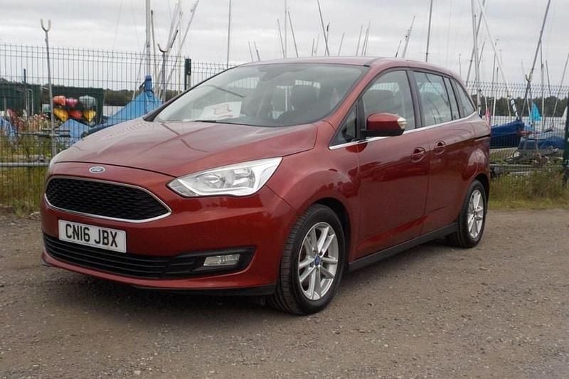 Red Used 2016 Ford Grand C-Max Zetec MPV | £4,696 (Fair price) - Image 1/1
