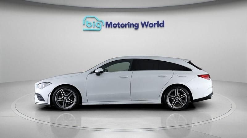 Used Mercedes CLA180 AMG line 2022 White Sedan