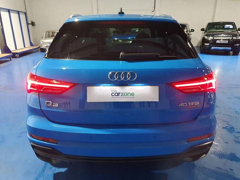Used Audi Q3 S-Line 190 HP (139 kW) 2019 Blue SUV