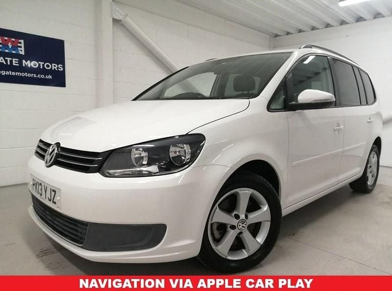 Used VW Touran SE 138 HP (101 kW) 2013 White MPV