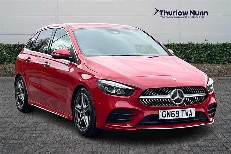 Red Used 2019 Mercedes B220 AMG line MPV | £16,800 (Fair price) - Image 1/4