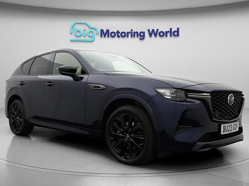 Blue Used 2023 Mazda CX-60 Homura-Line SUV | £27,700 (Good price) - Image 1/4