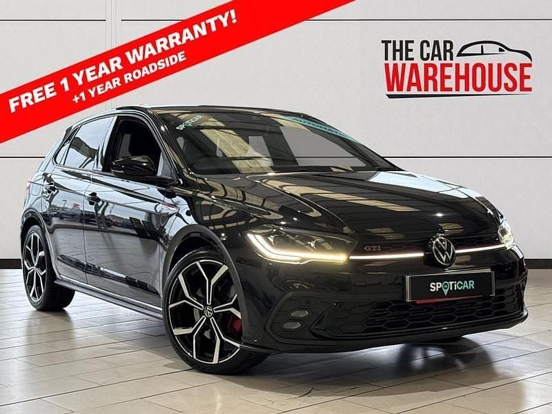 Black Used 2022 VW Polo GTI Hatchback | £19,249 (Fair price) - Image 1/4