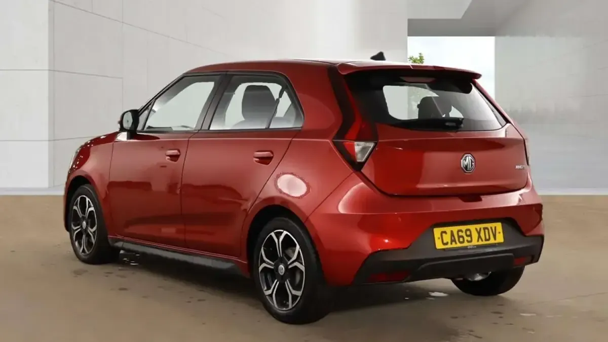 Used MG MG3 Excite 106 HP (77 kW) 2019 Red Hatchback