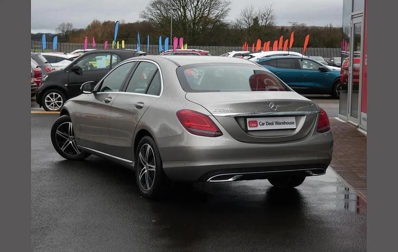 Used Mercedes C220 191 HP (140 kW) 2018 Silver Sedan