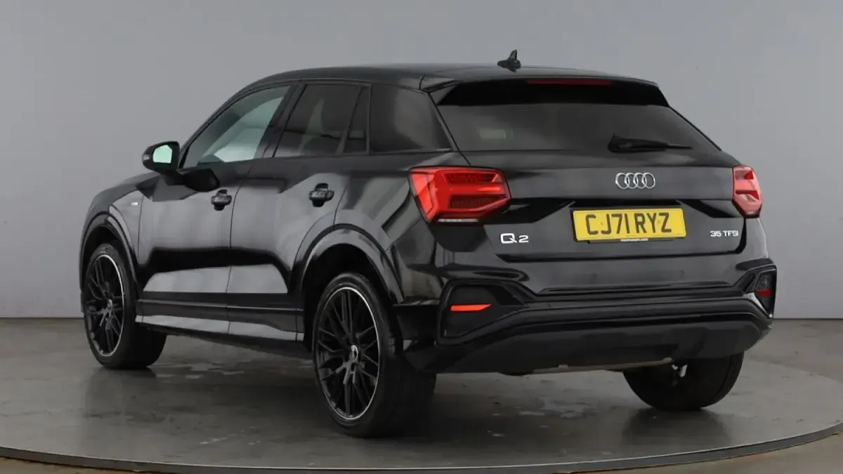 Used Audi Q2 Black Edition 150 HP (110 kW) 2022 Mythos black SUV