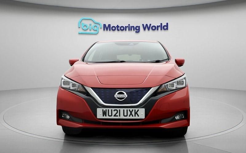 Usado Nissan Leaf Tekna 160 kW (218 HP) 2021 Vermelho Citadino