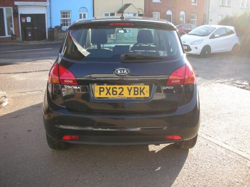 Used Kia Venga 2012 Black Hatchback