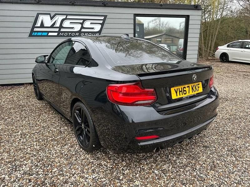 Used BMW 218 M Sport 150 HP (110 kW) 2017 Black Coupe