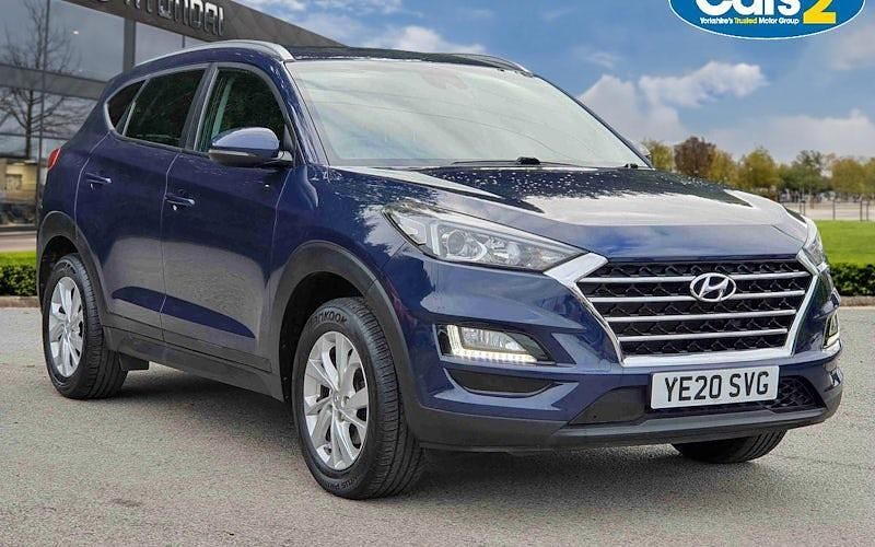 Used Hyundai Tucson SE 132 HP (97 kW) 2020 Blue SUV