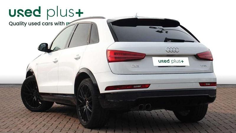 Used Audi Q3 Black Edition 150 HP (110 kW) 2018 White SUV