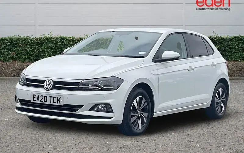 Used VW Polo Match 95 HP (69 kW) 2020 White Hatchback