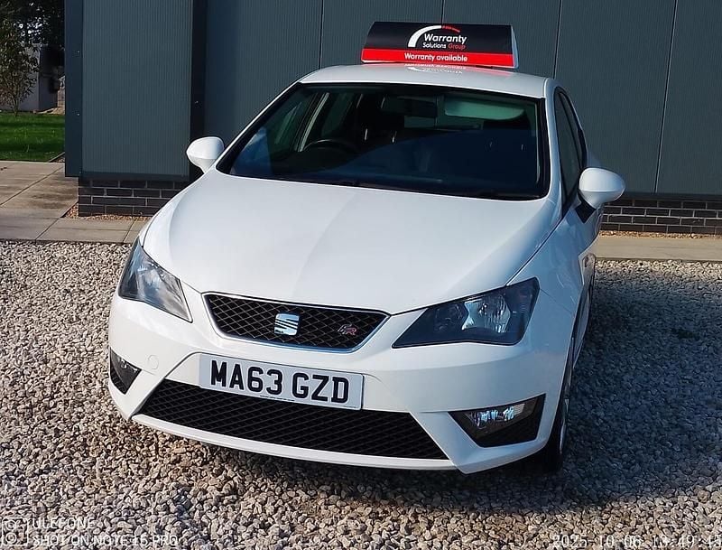 Used Seat Ibiza FR 105 HP (77 kW) 2013 White Hatchback