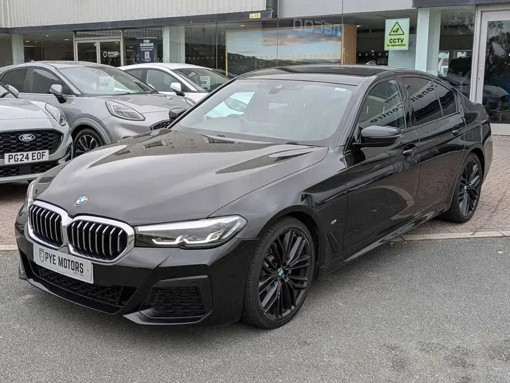 Used BMW 520 M Sport 2021 Black Sedan