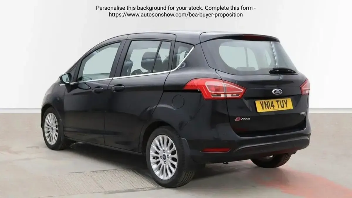 Used Ford B-MAX Titanium 120 HP (88 kW) 2014 Black MPV