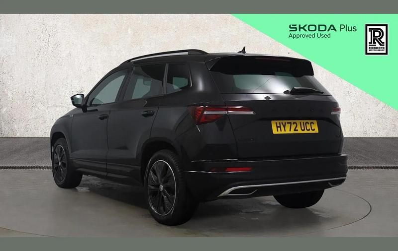 Used Skoda Karoq SportLine 190 HP (139 kW) 2022 Black SUV