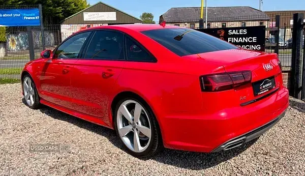 Used Audi A6 S-Line 190 HP (139 kW) 2018 Red Sedan