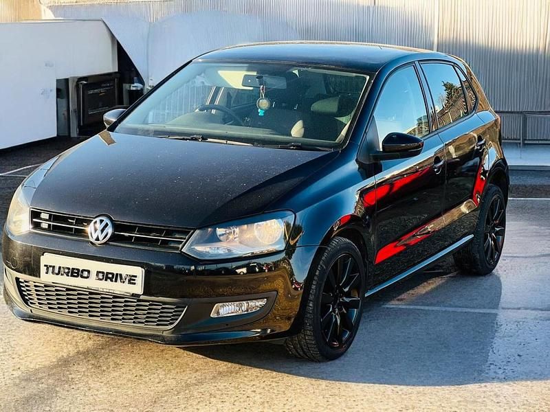 Used VW Polo Match 60 HP (44 kW) 2013 Black Hatchback