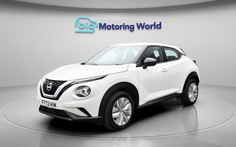 Used Nissan Juke Acenta 114 HP (83 kW) 2023 White SUV