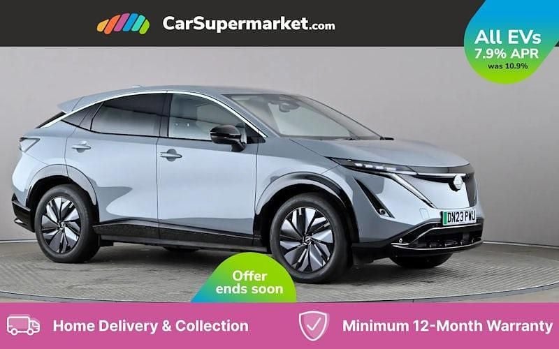 Grey Used 2023 Nissan Ariya Advance SUV | £22,697 (Good price) - Image 1/3