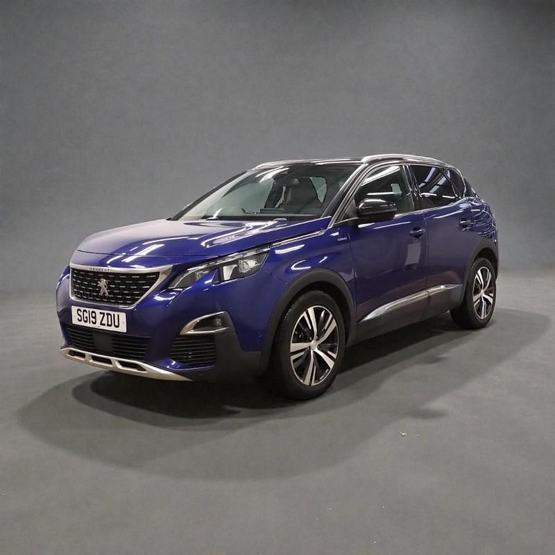 Used Peugeot 3008 GT-line 2019 Blue SUV