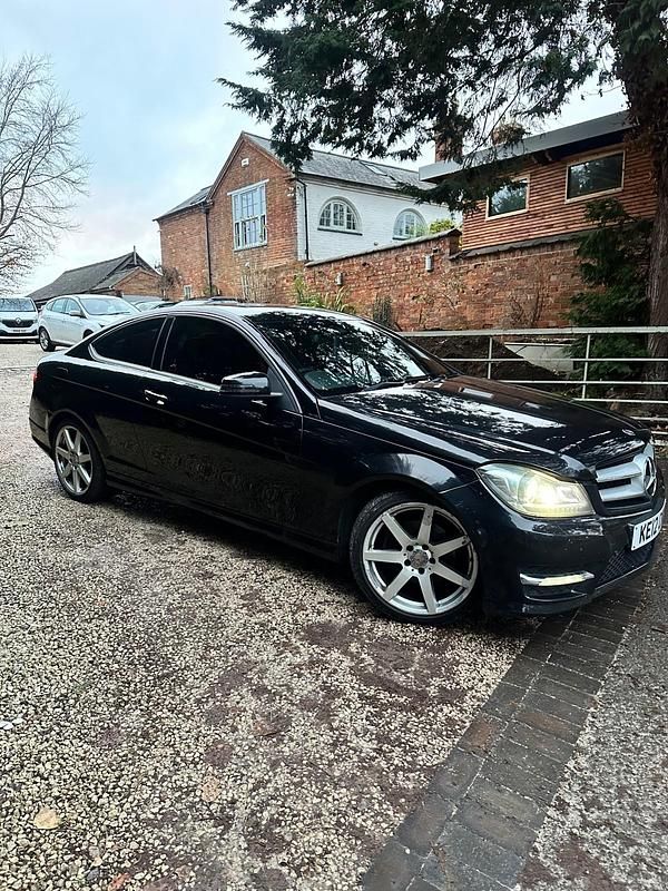 Used Mercedes C250 AMG 2012 Black Coupe