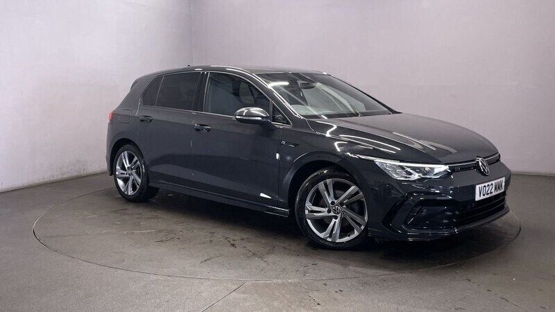 Grey Used 2022 VW Golf VIII R-line Hatchback | £18,999 (Fair price) - Image 1/4