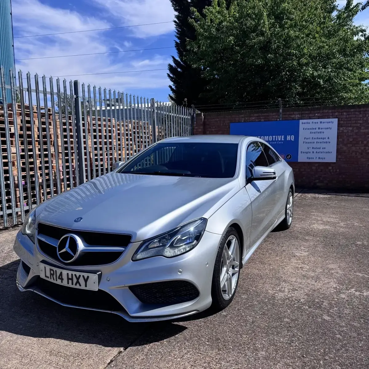 Used Mercedes E220 AMG 2014 Silver Coupe