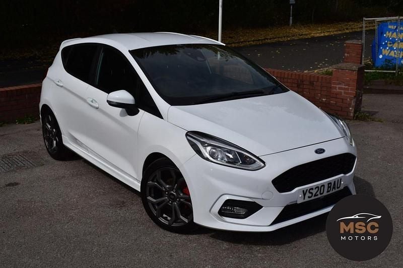 White Used 2020 Ford Fiesta ST-Line Hatchback | £11,495 (Fair price) - Image 1/4