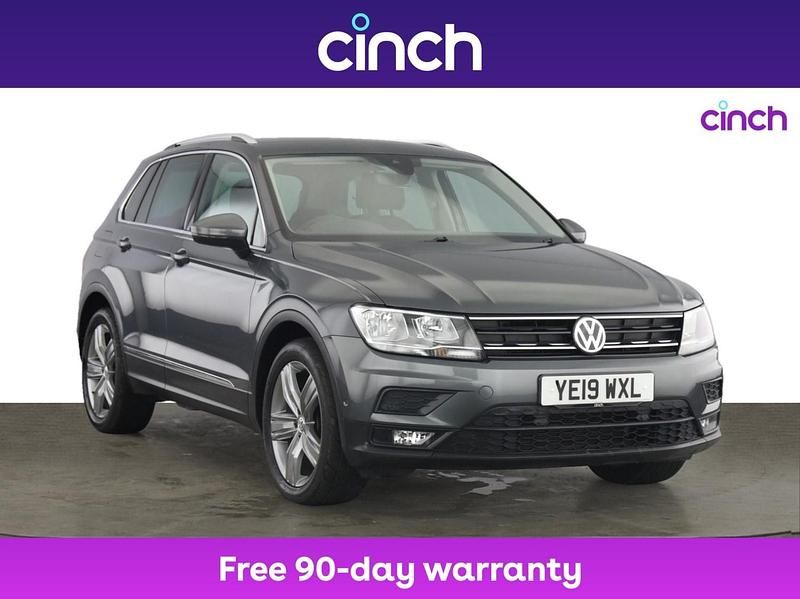 Grey Used 2019 VW Tiguan Match SUV | £17,099 (Fair price) - Image 1/3