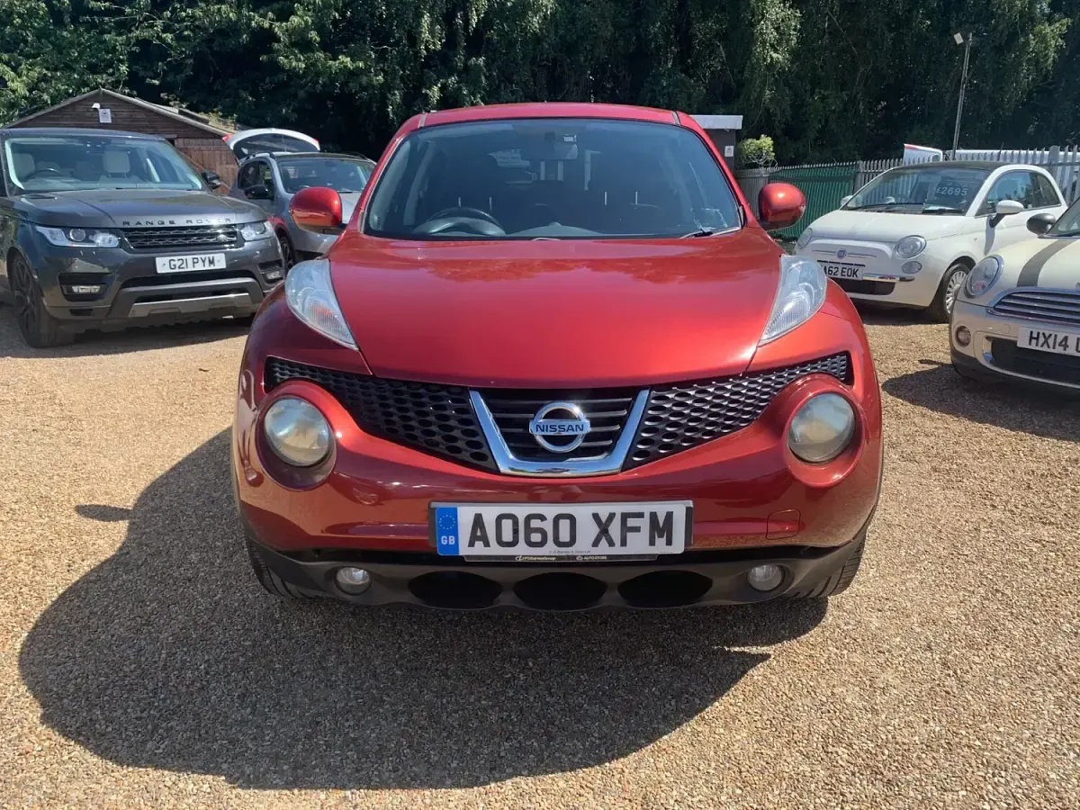Used Nissan Juke Acenta 2010 Red SUV