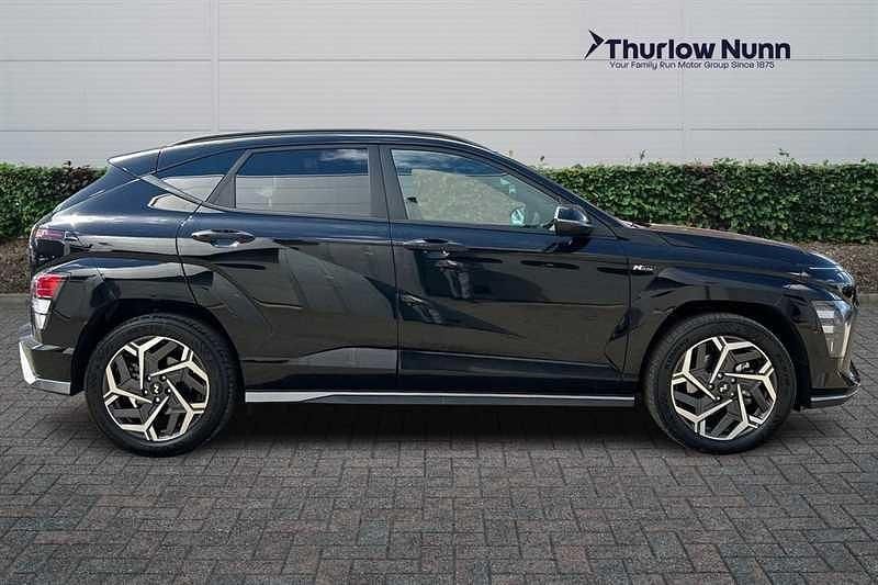 Second-hand Hyundai Kona N Line 141 CP (103 kW) 2024 Negru SUV
