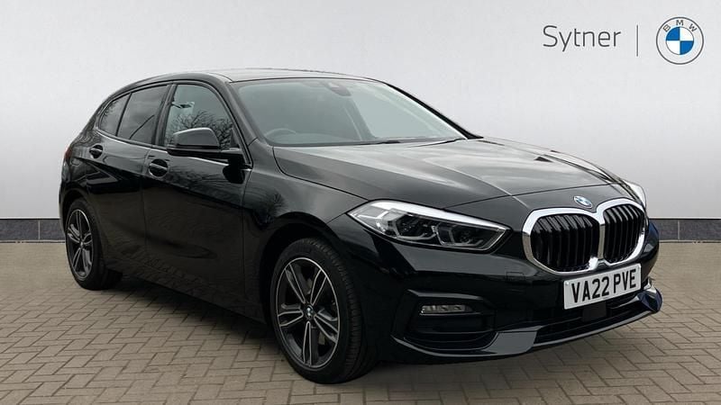 Black Used 2022 BMW 118 Sport Line Hatchback | £18,750 (Good price) - Image 1/4