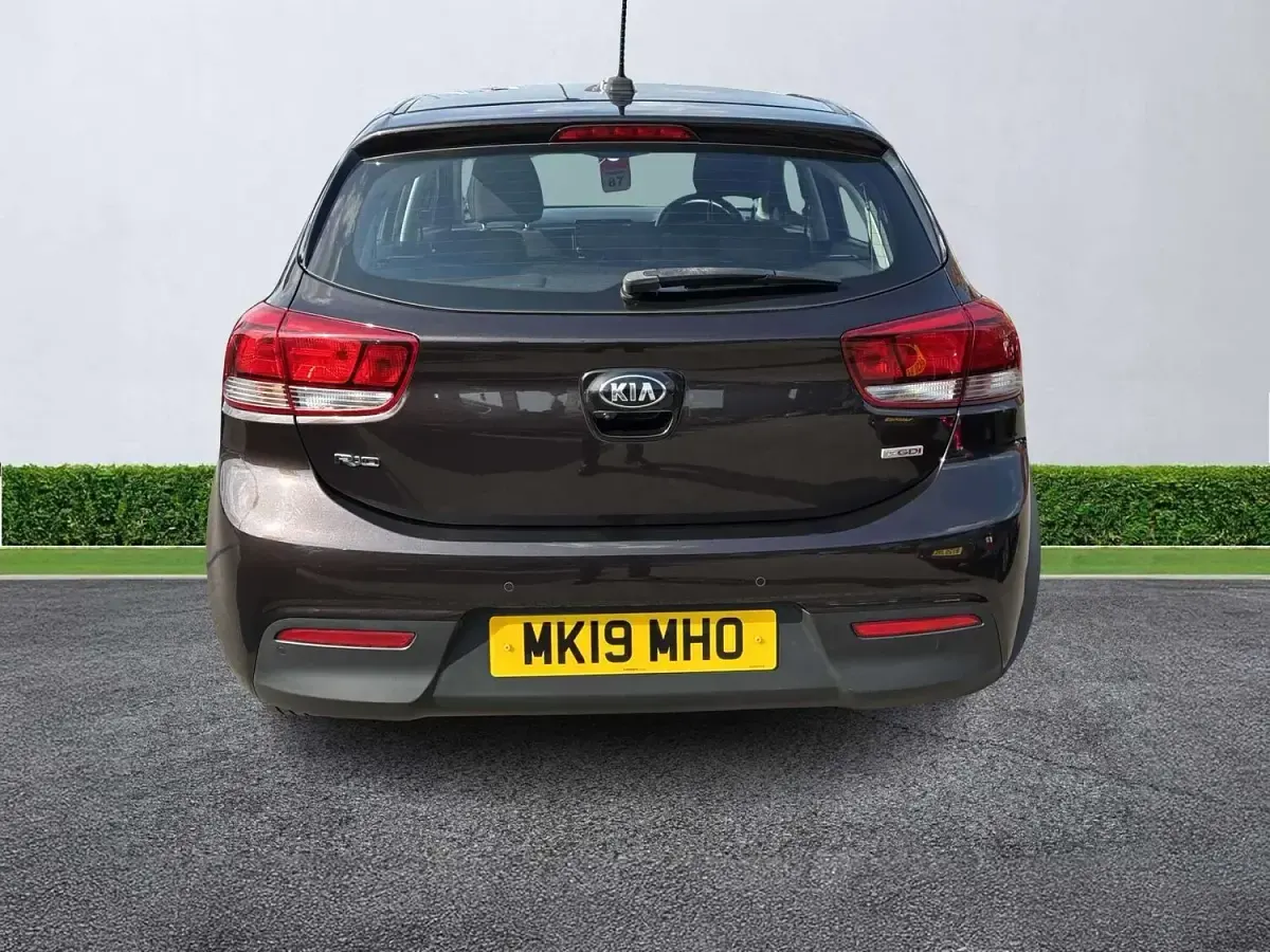 Used Kia Rio 2019 Brown Hatchback