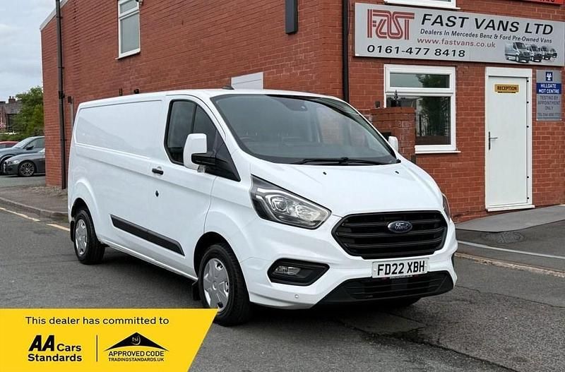Used Ford Transit Custom Trend 130 HP (95 kW) 2022 White Van