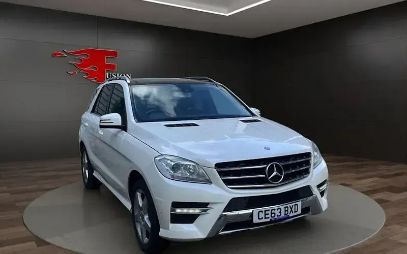 Used Mercedes ML250 AMG 204 HP (150 kW) 2013 White SUV