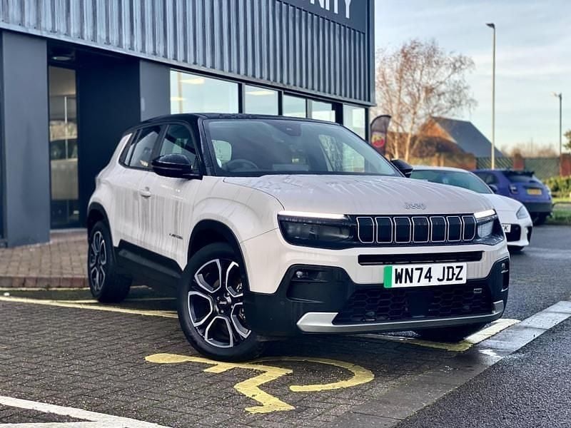 Beige Used 2024 Jeep Avenger EV Summit SUV | £18,777 - Image 1/4