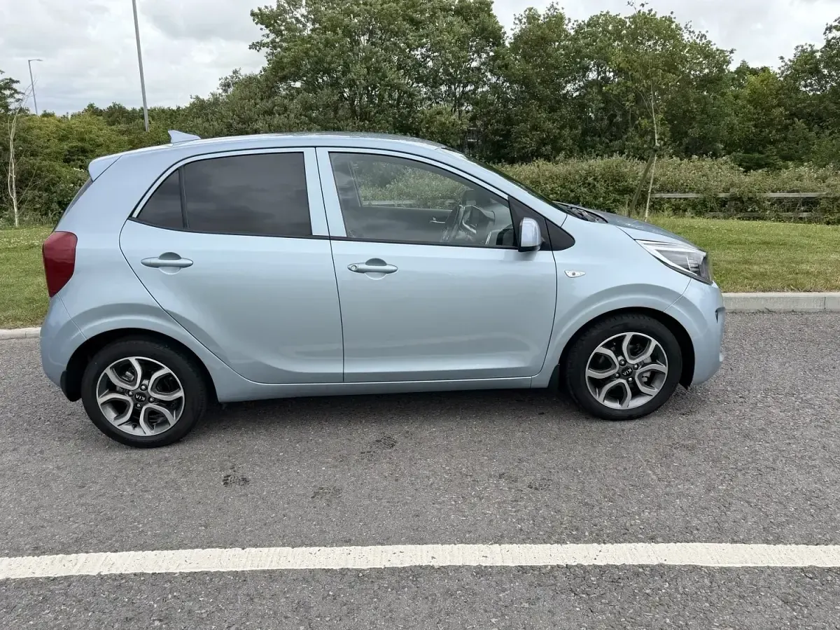 Used Kia Picanto 2019 Blue Hatchback
