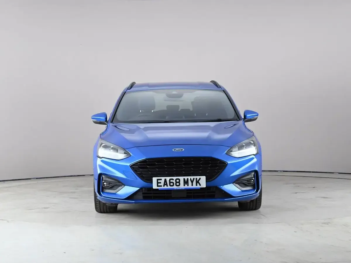 Used Ford Focus ST-Line X 150 HP (110 kW) 2018 Blue Estate