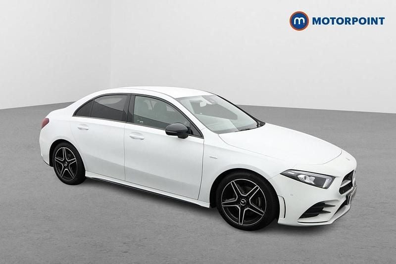 White Used 2022 Mercedes A180 Executive Sedan | £21,399 (Fair price) - Image 1/4