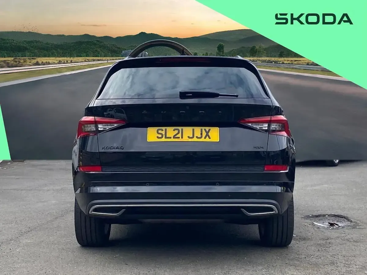 Used Skoda Kodiaq SportLine 190 HP (139 kW) 2021 Black SUV