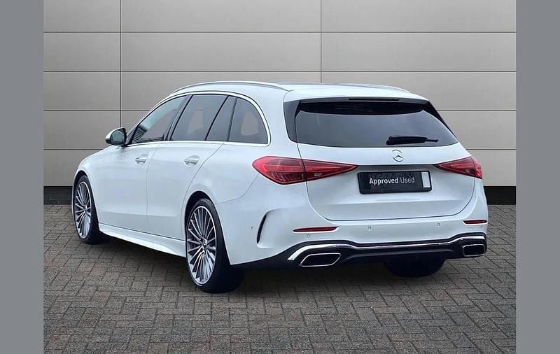 Used Mercedes C200 AMG Line Premium 200 HP (147 kW) 2023 White Estate