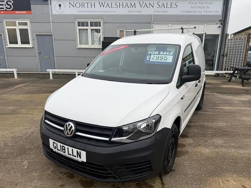 Used VW Caddy Startline 102 HP (75 kW) 2018 White MPV