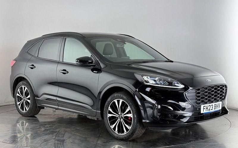 Black Used 2023 Ford Kuga ST-Line X SUV | £20,350 (Good price) - Image 1/3