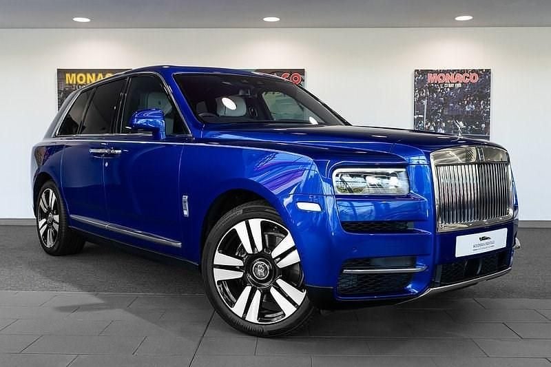 Used Rolls Royce Cullinan 563 HP (414 kW) 2022 Blue SUV